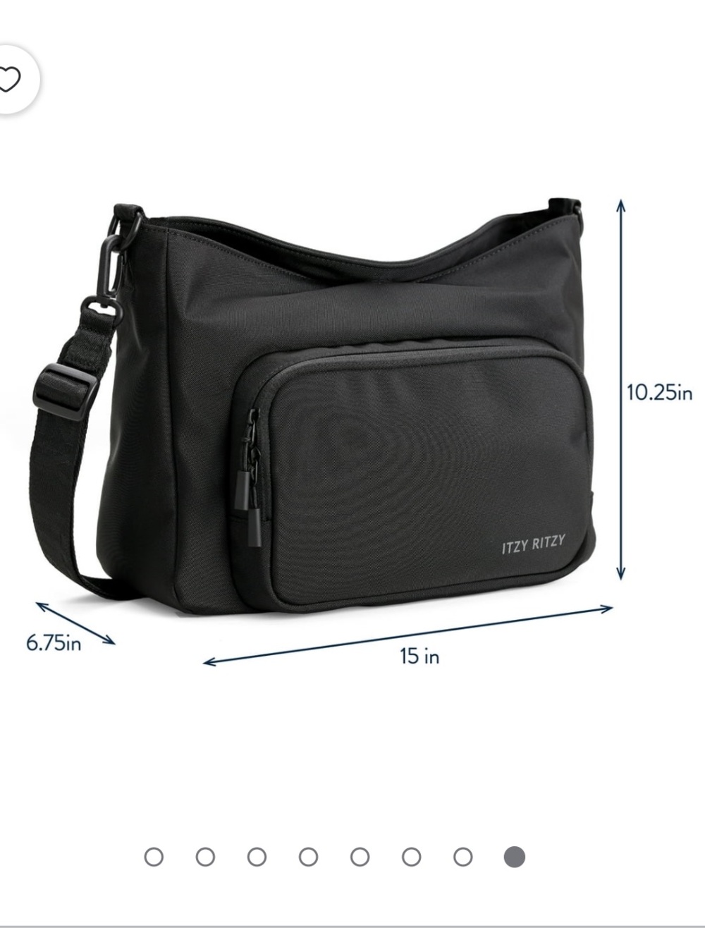 Itzy Ritzy Belong Cargo Caddy in Black NWT - Picture 5 of 6